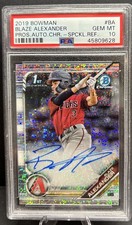 2019 Bowman - Chrome Prospect Auto Blaze Alexander CPA-BA Speckle Refractor /299