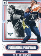 2025 Panini Donruss WNBA Franchise Features Insert #3 ARIKE OGUNBOWALE WINGS