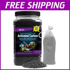 Effortless Aquarium Care - Pre-Cleaned 5.5 lbs Activated Carbon for Fish Tanks