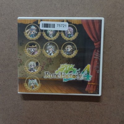 Rune Factory 4 Nintendo 3DS Original Case & Manual ONLY NO GAME