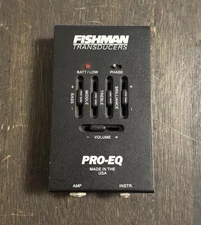 Fishman PRO-EQ Acoustic Guitar Instrument Equalizer Preamp USA Made