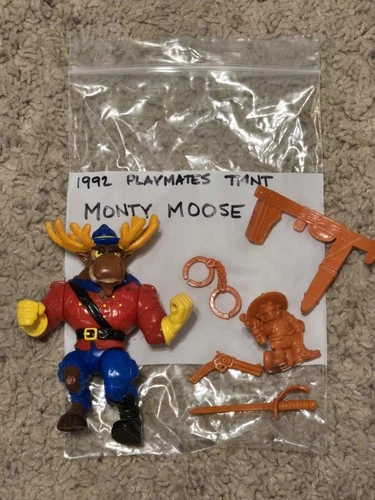 1992 Monty Moose Complete Vintage TMNT Ninja Turtles Figure
