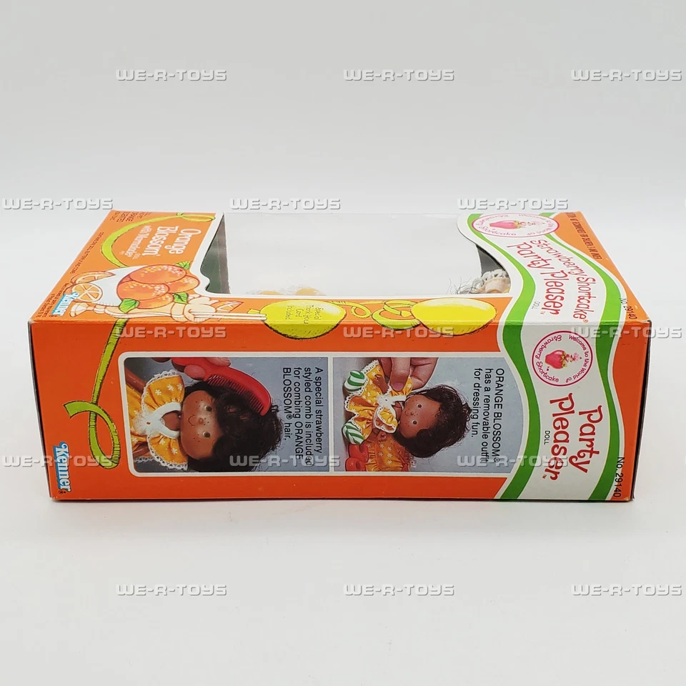 Muñeca Strawberry Shortcake Party Pleaser Orange Blossom 5" 1980 Kenner No. 29140 Foto 3 de 4