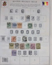 Belgium Stamp Collection, 1849-1987