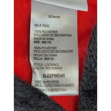 Minnie Mouse Fleece Red Sleepwear for Girls for sale | eBay