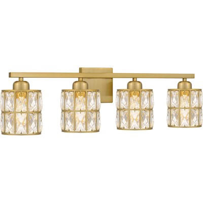 Gibson 4-Light Aged Brass Bath Light