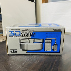 "Unused" Family Computer 3D System Nintendo 1987 Famicom Japanese Console Rare