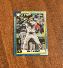 Max Muncy 2025 Topps Chrome 35th Mojo Refractor Rookie U90C-70 Baylor Dodgers RC