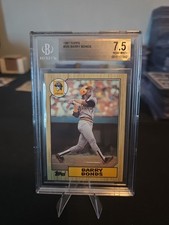 1987 Topps - Barry Bonds #320 (RC) BECKETT 7.5 Near Mint +