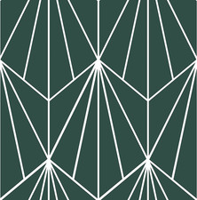 FP3926 Beryl Peel Stick Floor Tiles, Green