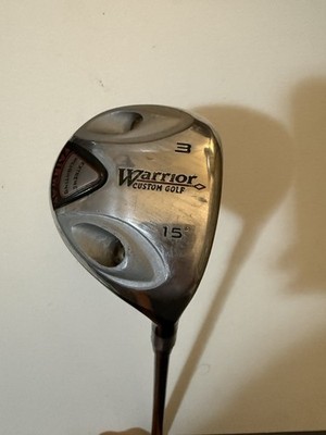 Warrior Products Custom Golf 3-Wood Fairway Wood 15° Silver Single Club