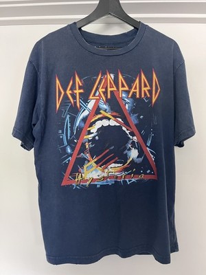 Def Leppard Hysteria 1987 Tour T-Shirt Size S Concert Purchased Distressed