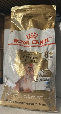 Royal Canin Yorkshire Terrier Adult 8+ Dry Dog Food for Aging Dogs 2.5 Lbs