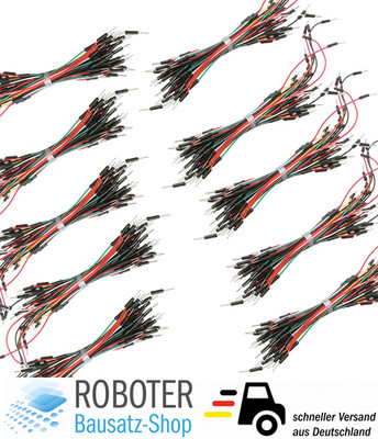 10x 65 Jumper Wire Kabel Arduino Raspberry Pi Prototyping DIY-Elektronik