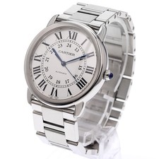 CARTIER Ronde Solo WSRN0012 Silver Dial Automatic Men's Watch_939585 3