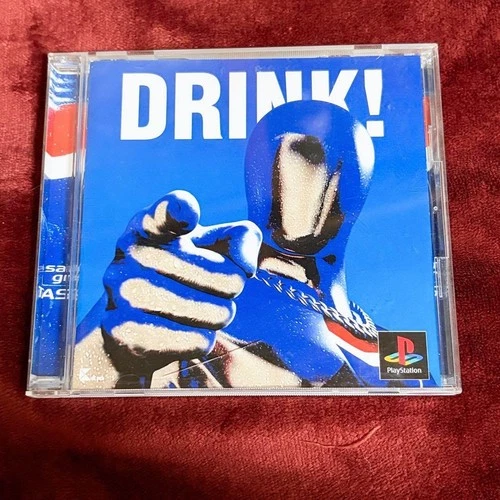 Pepsiman Play Station 1 Game software PS1 1998 Action