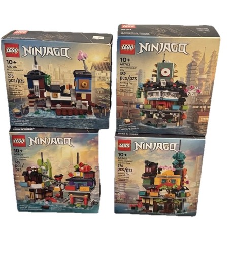 Lego Micro Ninjago Docks #40704 275 Pcs