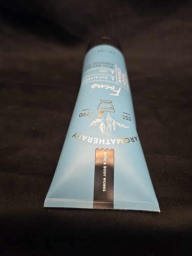 Bath & Body Works Aromatherapy Focus Body Cream Eucalyptus Tea 8 Fl Oz - Picture 5 of 6