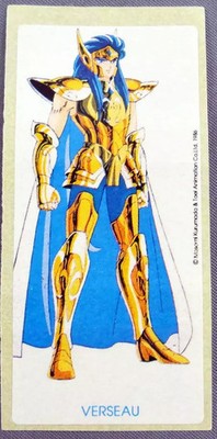 Saint Seiya Les Chevaliers du Zodiaque - Kaugummi Sticker May 1988 - Camus