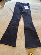 Good American Always Fits Good Legs Flare Blue Jeans BNWT, US 6-12 | UK 10-16