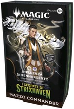 Magic Mazzo Comandante "Influenza di Pennargento" ITA Strixhaven Mtg Preorder