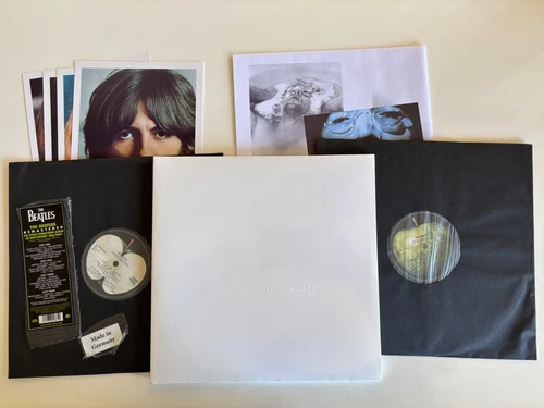 Beatles 2012 WHITE ALBUM Optimal German Pressing NEVER PLAYED 2 LP Vinyl NM-Mint