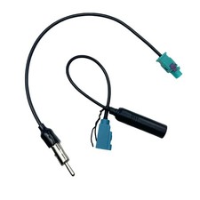 Car Stereo Fm Am Radio Antenna Adapter Cable 2pcs Fakra Z Malefemale To Din... Car Stereo Fm Am Radio Antenna Adapter Cable 2pcs Fakra Z Malefemale To Din...
