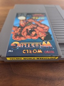 Tecmo World Wrestling (NES, Game Cartridge Only)