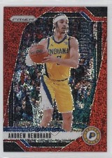 2024-25 Panini Prizm Red Sparkle Prizm Andrew Nembhard #6 11nu