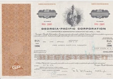 Georgia-Pacific Corporation 1974 (135,000 pieces 5.25%), Historical Securities