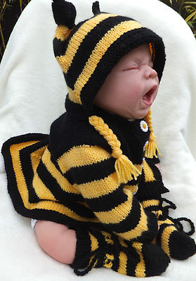 STRICKANLEITUNG (ANLEITUNG) ZUM BASTELN **MR. BUMBLE** BABY STRAMPLER & STRICKJACKEN SETS 