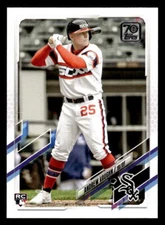 2021 Topps Update #US312 Andrew Vaughn Rookie Card Chicago White Sox