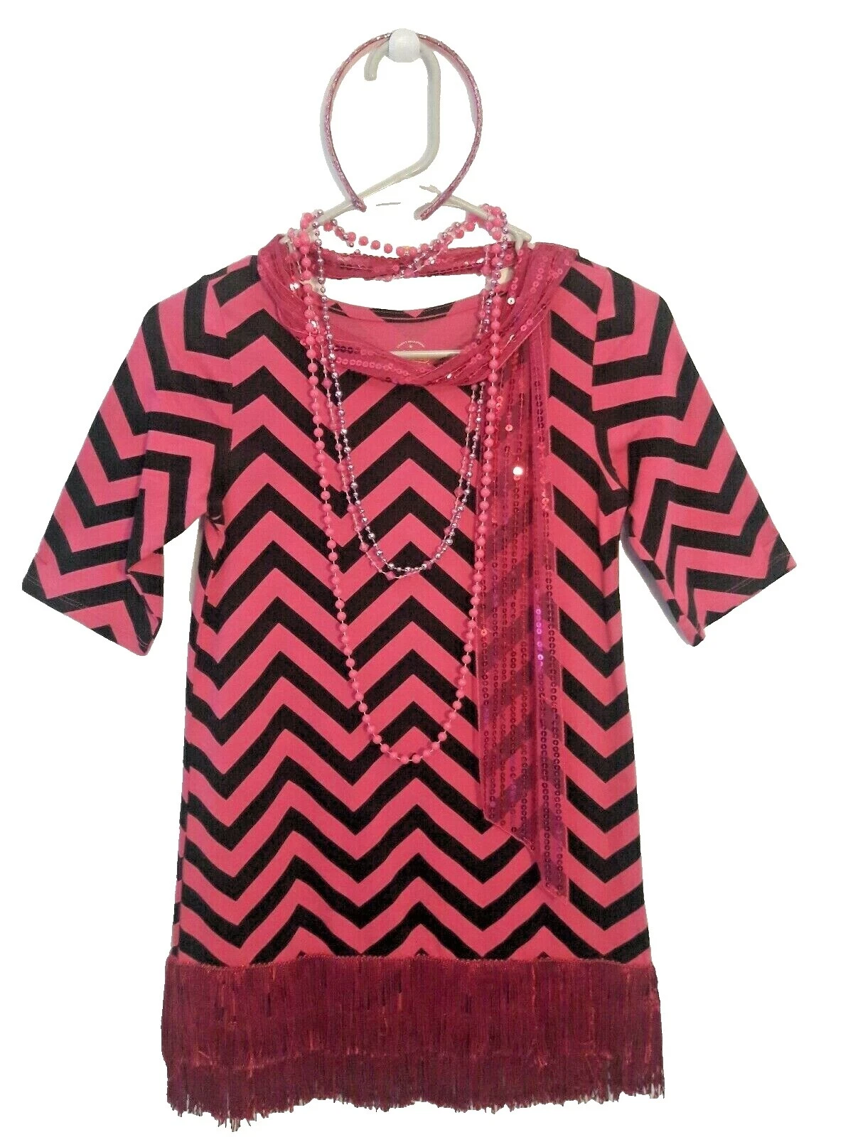 棉混纺连衣裙 1920s 和 1930s 女孩演出服