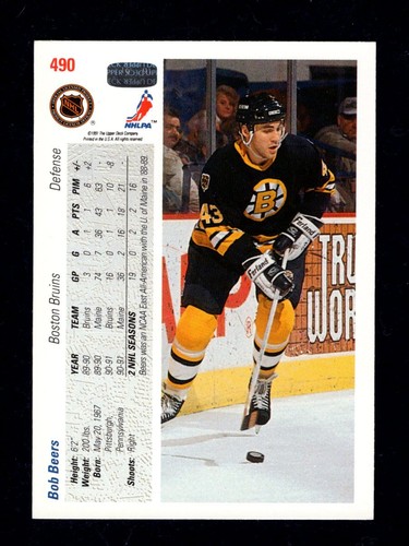 1991-92 Upper Deck Base Hockey Cards 401-500 Including Rookies - You Pick  $1 EA - Picture 624 of 712