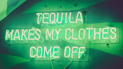 Tequila Makes My Clothes Come Off Neon Sign Light Lamp 20''x14'' With Dimmer VH