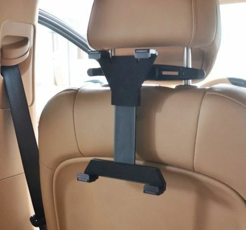 360 rotating Back Seat Headrest Holder For All Tablets Universal Fits 6" to 11" - Image 2 of 4