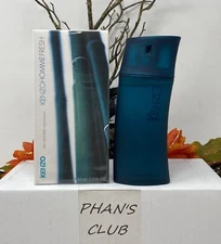 Kenzo Homme Fresh 1.7oz Eau de Toilette Spray Aromatic Cologne for Men