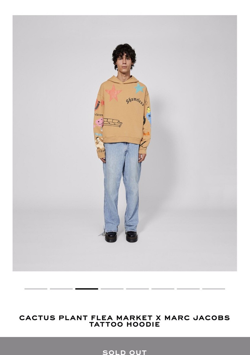 CPFM CACTUS PLANT FLEA MARKET X MARC JACOBS TATTOO HOODIE