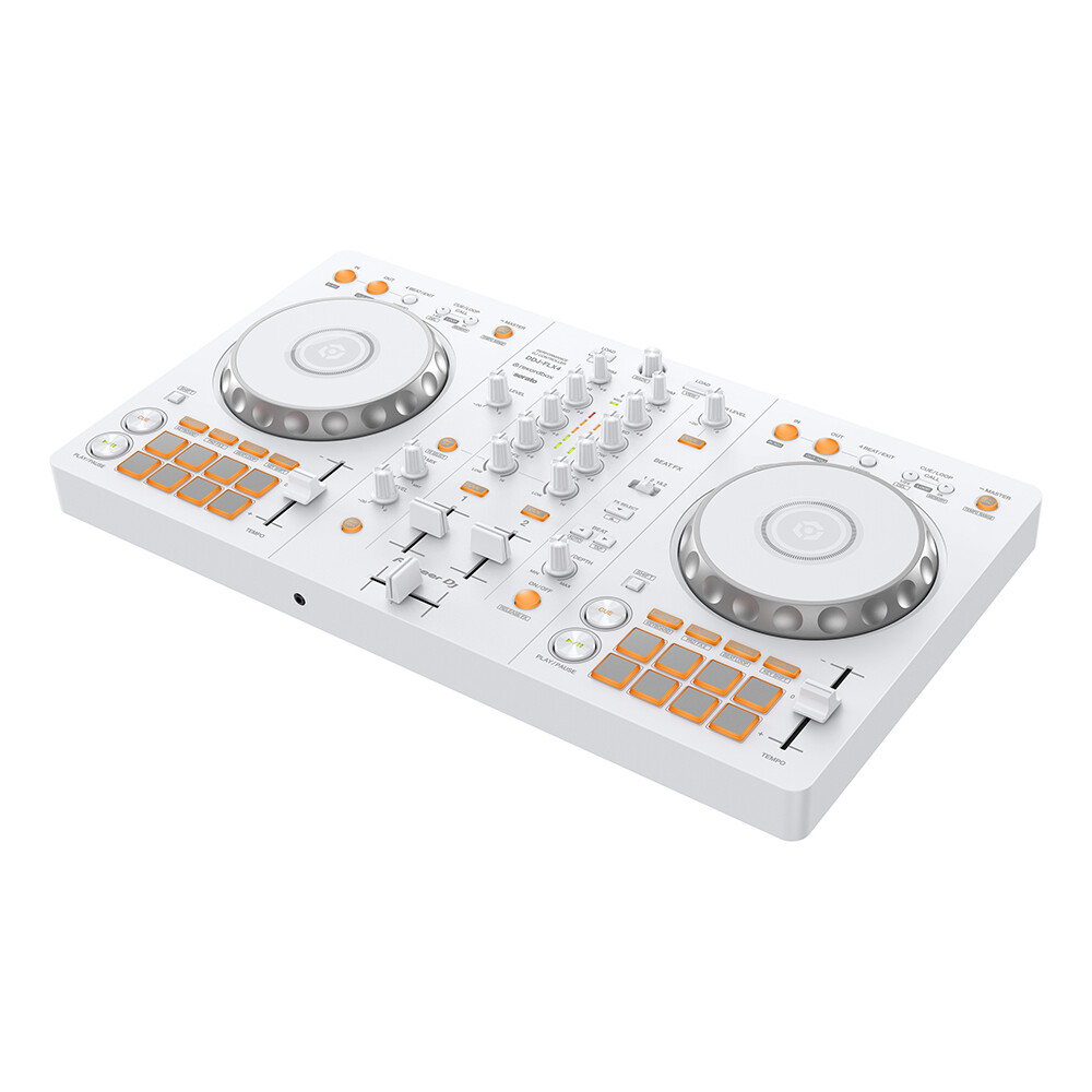 Pioneer DJ White Limited Edition DDJ-FLX4 2-Channel DJ Controller