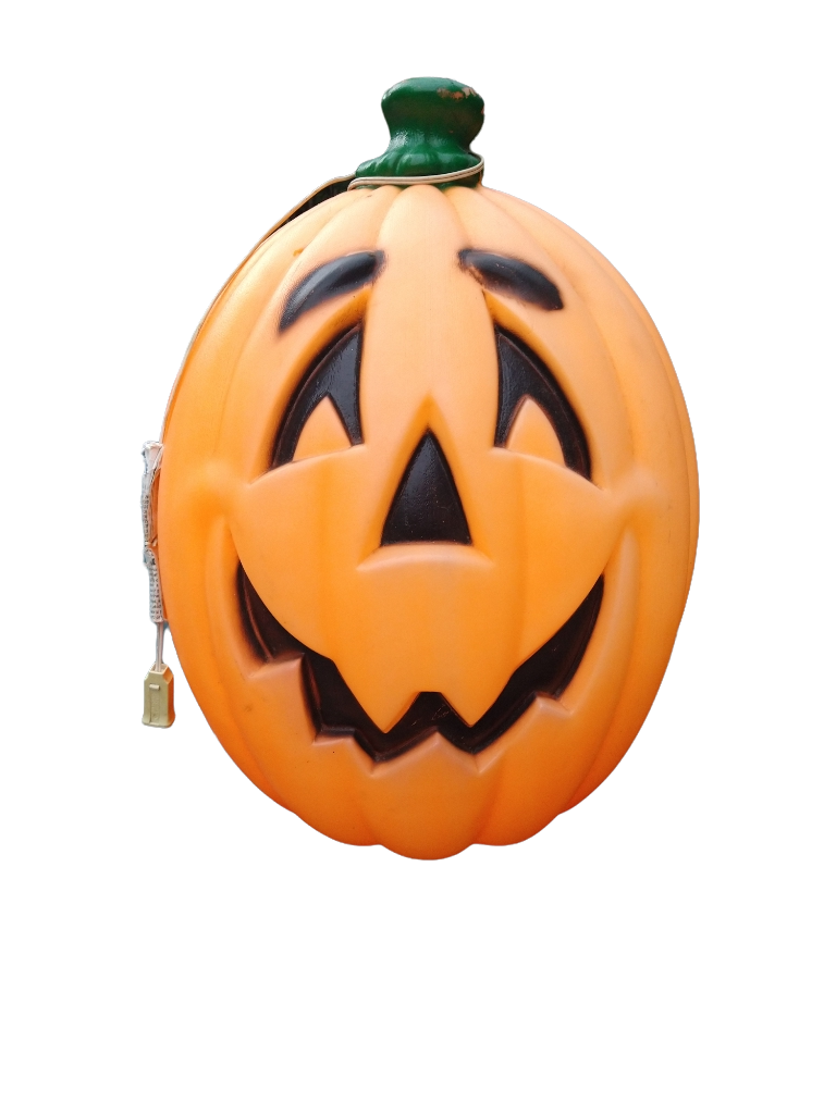 Halloween Light Up Pumpkin Blow Mold 24" Empire Plastic W Cord Yard