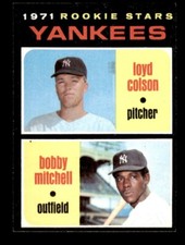 1971 Topps Baseball #111 Rookie Stars Yankees NM/MT