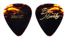 Journey Jonathan Cain Signature Brown Faux Tortoise Guitar Pick - 1999 Tour