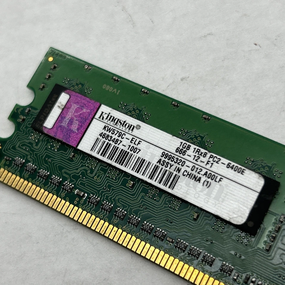 Genuine HP 1GB 404574 PC2-6400 800mhz 1Rx8 DDR2 Samsung Non ECC Memory RAM - Image 2 of 4