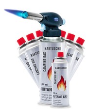 Lötbrenner Bunsenbrenner Lötlampe Gasbrenneraufsatz mit Piezozündung