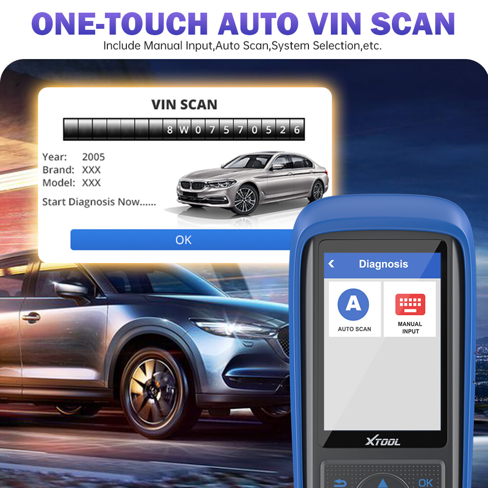 XTOOL PS701 PRO Auto All System Bidrectional Tool OBD2 Scanner for