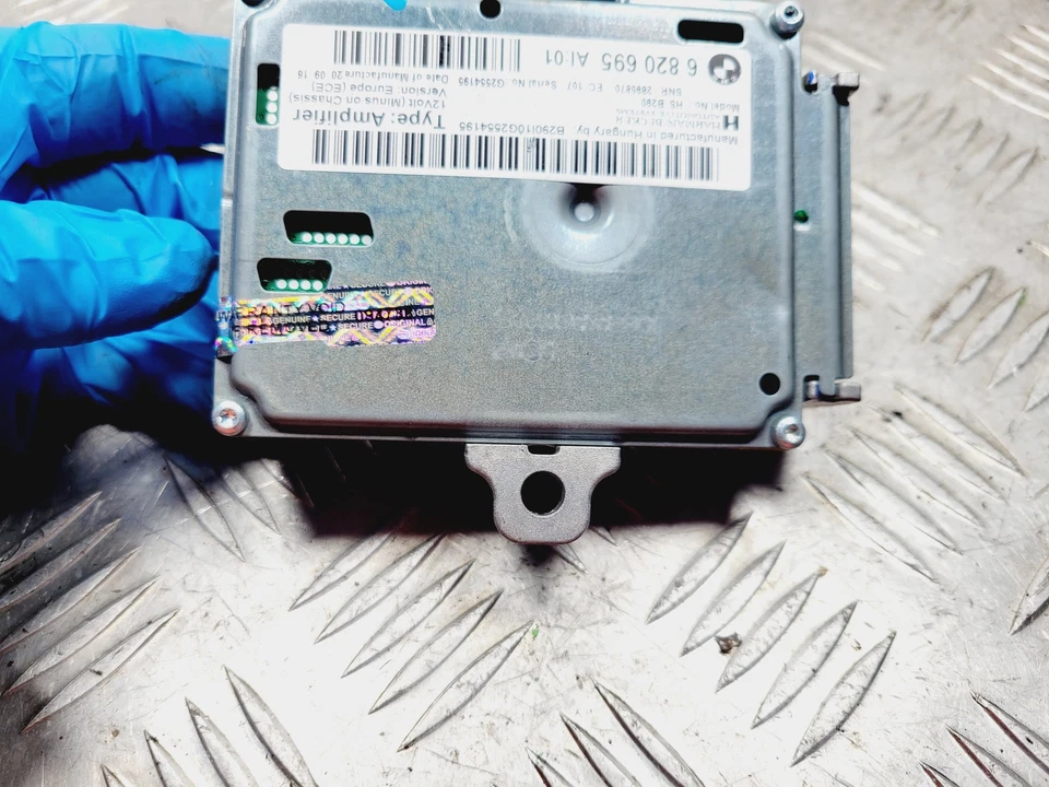 BMW M3 SERIE 3 COMP F30 2017 MÓDULO UNIDAD AMPLIFICADOR HARMAN 6820695 Foto 4 de 4