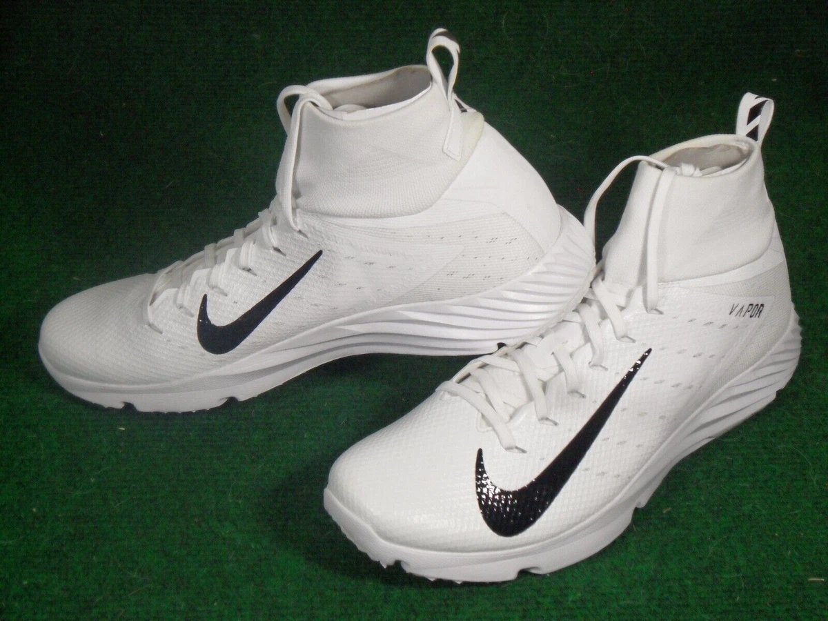 Nike Vapor Untouchable Speed Turf 2 Football Baseball Lacrosse Shoes White  Black | eBay