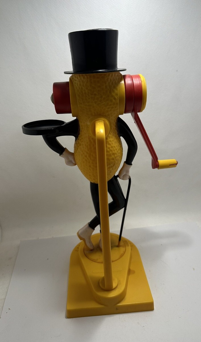 Vintage Mr. Peanut Peanut Butter Crank PB Maker w/ Spreader 12.25