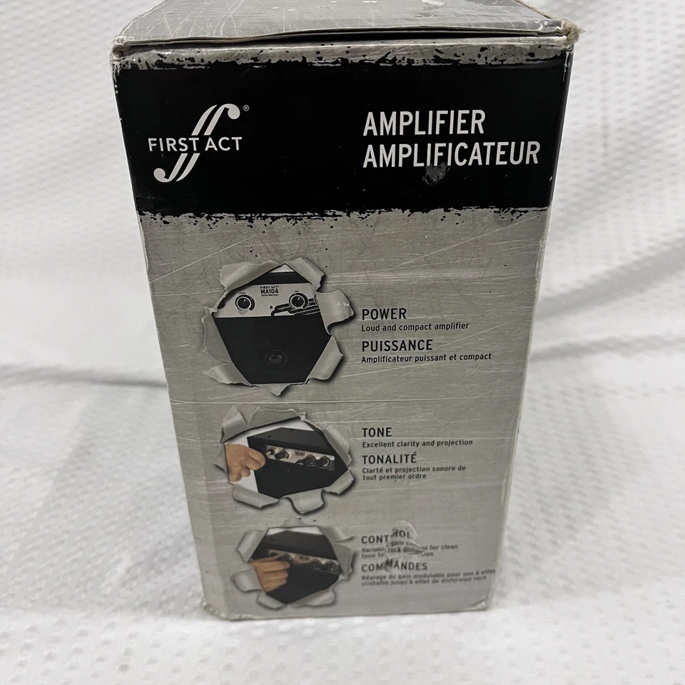 First Act Compact Mini Guitar Amplifier MA004 W/ Power Cord New - Image 2 of 4