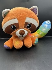 LeapFrog Colorful Counting Red Panda Singing Talking 8" Plush Stuffed